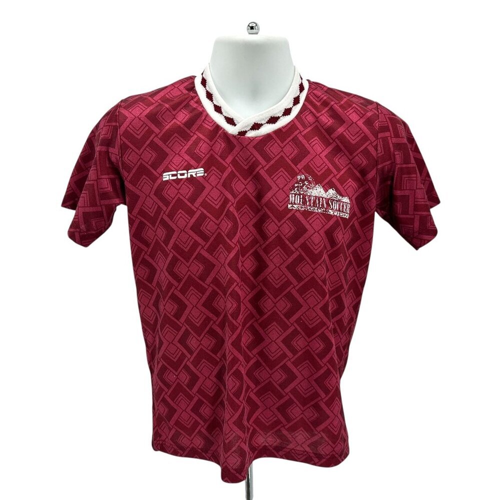 Vintage Score By American Soccer Co Youth Large Jersey Mountain Soccer